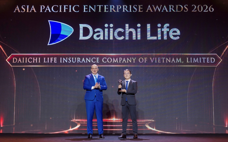Daiichi Life Việt Nam được vinh danh ở hai hạng mục tại giải thưởng APEA 2026