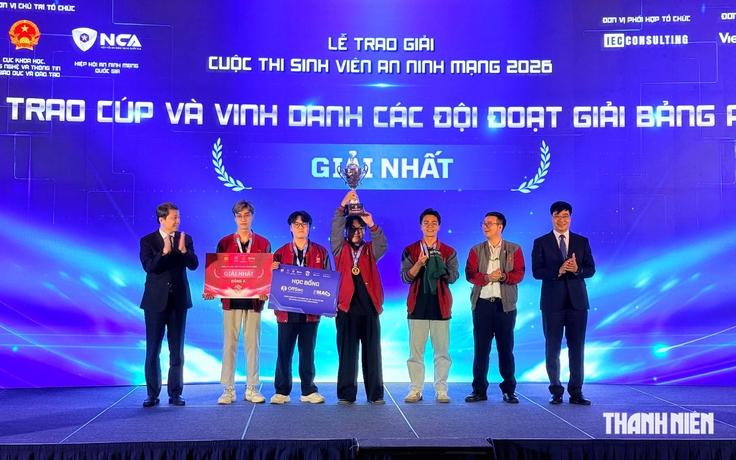 Học viện Công nghệ Bưu chính Viễn thông vô địch cuộc thi Sinh viên An ninh mạng 2026