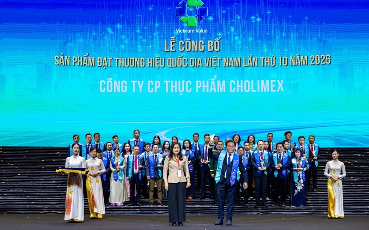 Sản phẩm Cholimex Food đạt chứng nhận Thương hiệu quốc gia Việt Nam 2026