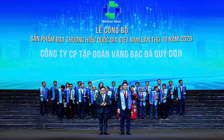 DOJI 16 năm liên tiếp được vinh danh Thương hiệu quốc gia Việt Nam DOJI 16 năm liên tiếp được vinh danh Thương hiệu quốc gia Việt Nam