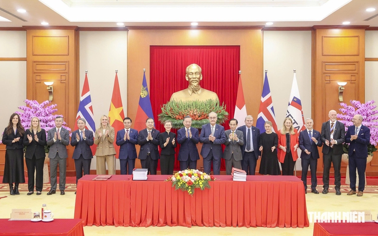 Việt Nam và EFTA chính thức ký kết Hiệp định Thương mại tự do VEFTA