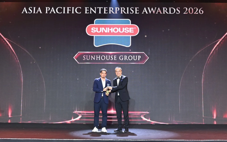 SUNHOUSE - Thương hiệu Việt hai năm liên tiếp thắng giải Doanh nghiệp xuất sắc châu Á