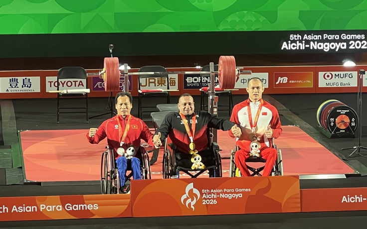 Lực sĩ Lê Văn Công xuất sắc đoạt HCB Asian Para Games 2026 tại Nhật Bản