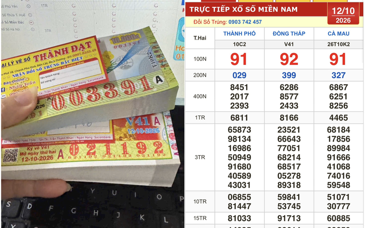 Mua, bán vé xổ số qua internet: Ai có thể bị phạt từ ngày 30.11?