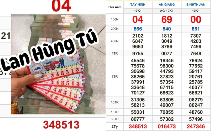 Trúng độc đắc 6 tỉ xổ số miền Nam, mua gạo phát tặng hàng xóm