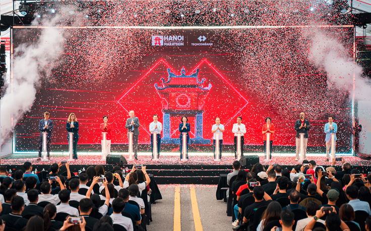 Chính thức khai mạc Giải Marathon Quốc tế Hà Nội Techcombank mùa thứ 5