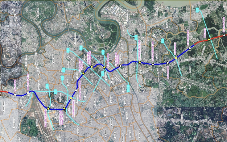 TP.HCM khảo sát ý kiến người dân về tuyến metro số 4 dài 45 km