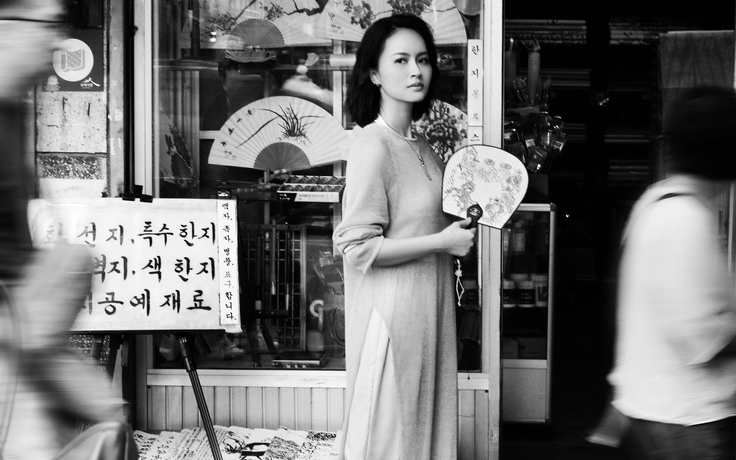 Đỗ Thị Hải Yến mang cảm hứng áo dài, yếm Việt đến Busan
