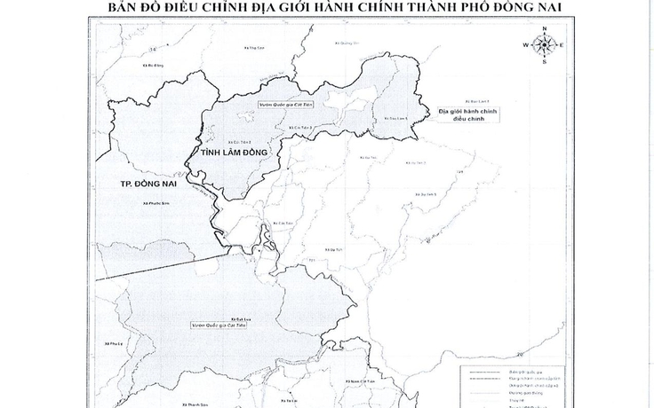 Đồng Nai lấy ý kiến nhân dân về việc nhập hơn 272 km² từ Lâm Đồng