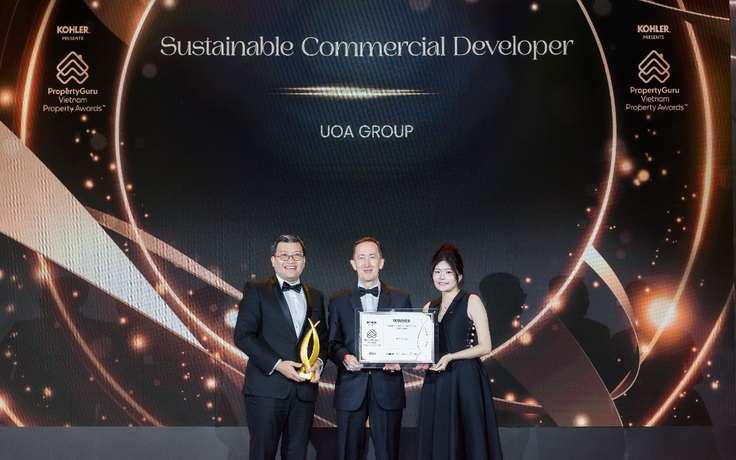 UOA Group được vinh danh nhiều hạng mục giải thưởng tại Propertyguru Việt Nam Property Awards 2026