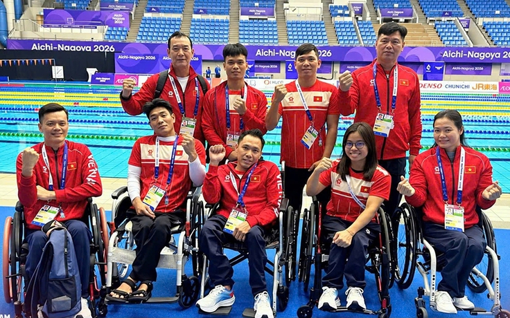 Các VĐV khuyết tật nỗ lực vượt lên số phận Các VĐV khuyết tật nỗ lực vượt lên số phận