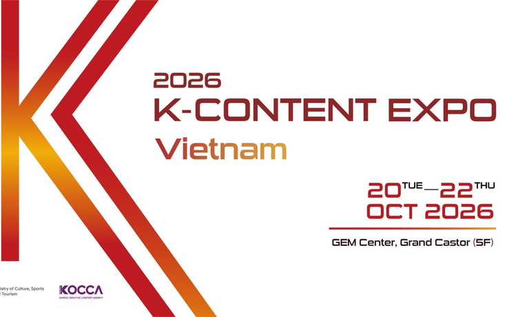 K-Content Expo 2026 mang sắc màu giải trí Hàn Quốc đến TP.HCM