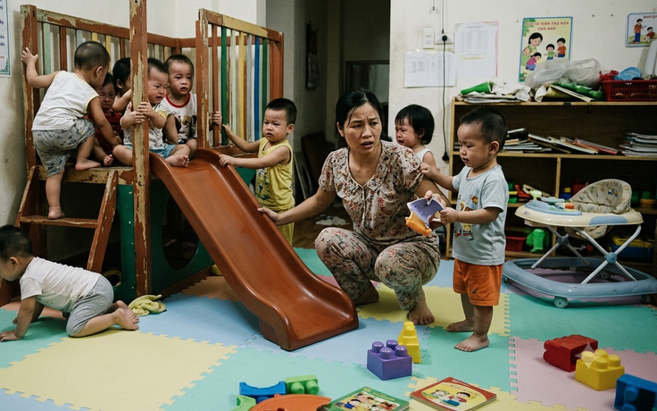 TP.HCM: Cho phép tối đa 70 trẻ nhưng có nhóm lớp độc lập giữ 185 em
