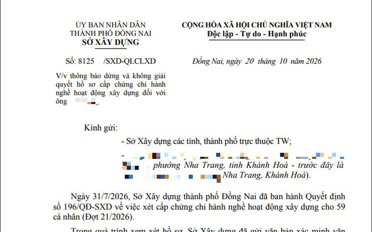 Phát hiện nhiều cá nhân giả mạo giấy tờ xin cấp chứng chỉ hành nghề