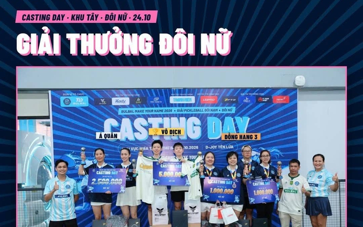 Vinh danh những nhà vô địch BULBAL CASTING DAY

