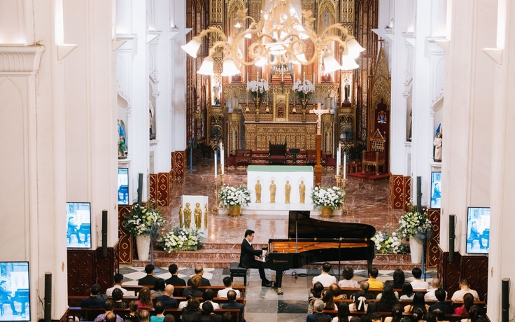 Lưu Hồng Quang đưa kiệt tác của Franz Liszt vào không gian Nhà thờ Lớn Hà Nội