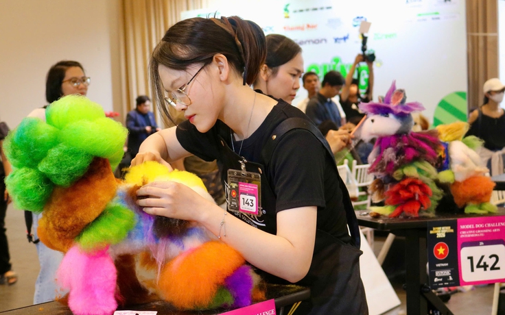 Ngỡ ngàng trước những tạo hình lông chó độc đáo Ngỡ ngàng trước những tạo hình lông chó độc đáo