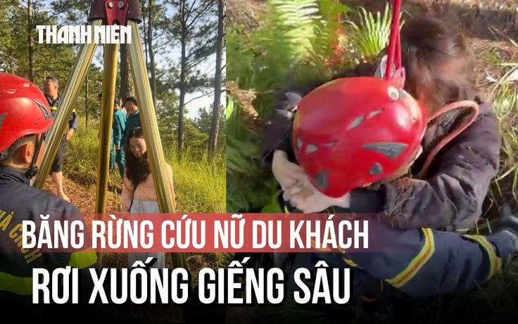 Đi săn mây ở Đà Lạt gặp nạn kinh hoàng: Băng rừng giải cứu nữ du khách lọt giếng sâu 20 mét