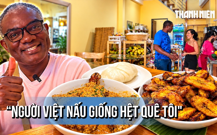 Từng 'lẻn vào bếp' học nấu món Nigeria, chị chủ Việt mở quán món Phi Châu ở TP.HCM
