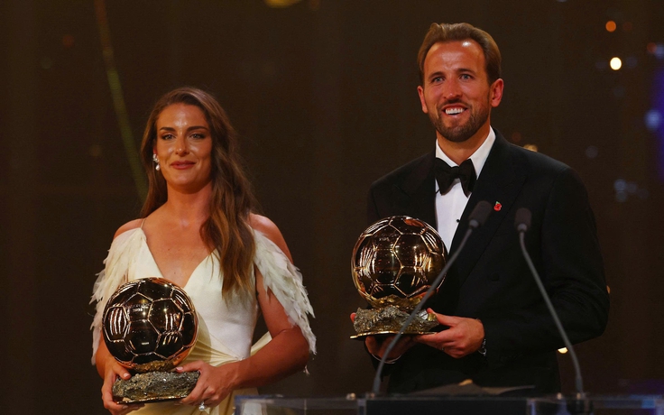 Harry Kane vượt Mbappe và Yamal giành Quả bóng vàng 2026, Alexia Putellas lần thứ ba đoạt Quả bóng vàng nữ