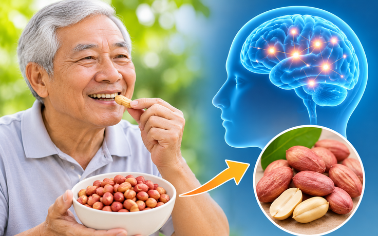 1 - 2 nắm đậu phộng rang mỗi ngày: Phát hiện lợi ích không ngờ