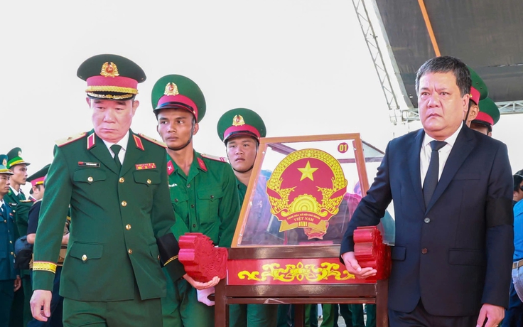 Khánh Hòa an táng 25 hài cốt liệt sĩ tại Nghĩa trang liệt sĩ  Ninh Thuận