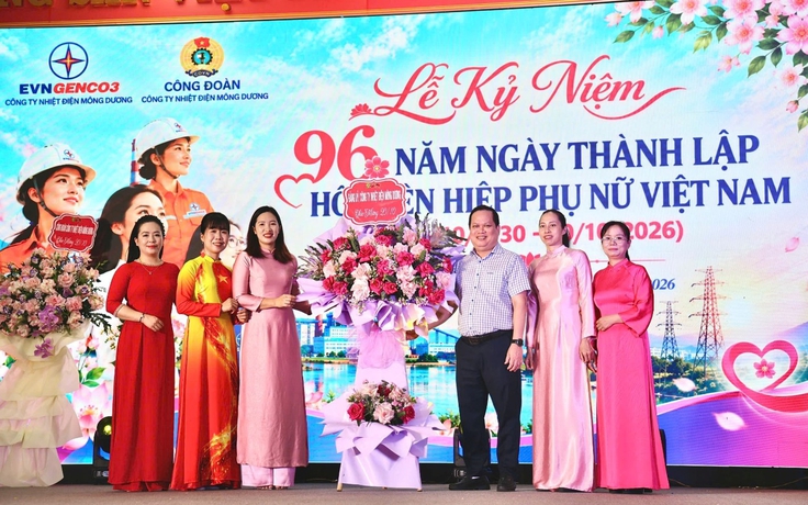Nhiệt điện Mông Dương tổ chức chuỗi hoạt động chào mừng ngày Phụ nữ Việt Nam 20.10 Nhiệt điện Mông Dương tổ chức chuỗi hoạt động chào mừng ngày Phụ nữ Việt Nam 20.10