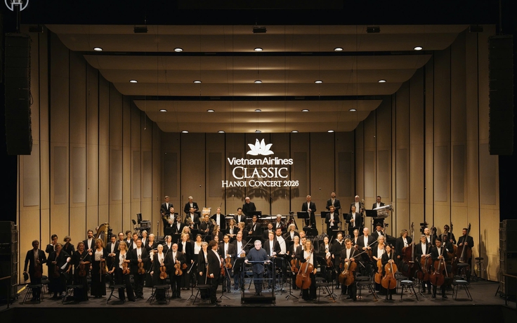‘Tiến quân ca’ mở màn đêm diễn của London Symphony Orchestra tại Hà Nội