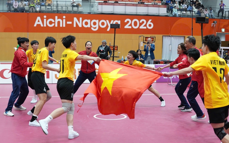 Bộ trưởng Lâm Thị Phương Thanh ngợi khen ý chí kiên cường của các cô gái vàng cầu mây Việt Nam