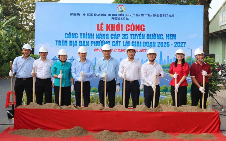 Phường Cát Lái ở TP.HCM nâng cấp 35 tuyến đường, hẻm