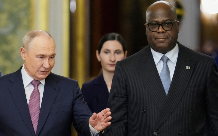 Lãnh đạo CHDC Congo đề nghị Tổng thống Putin giúp kết thúc đối đầu với Rwanda