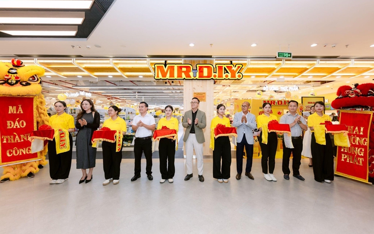 Cửa hàng Flagship đầu tiên rộng hơn 800 m² của MR.D.I.Y. ra mắt