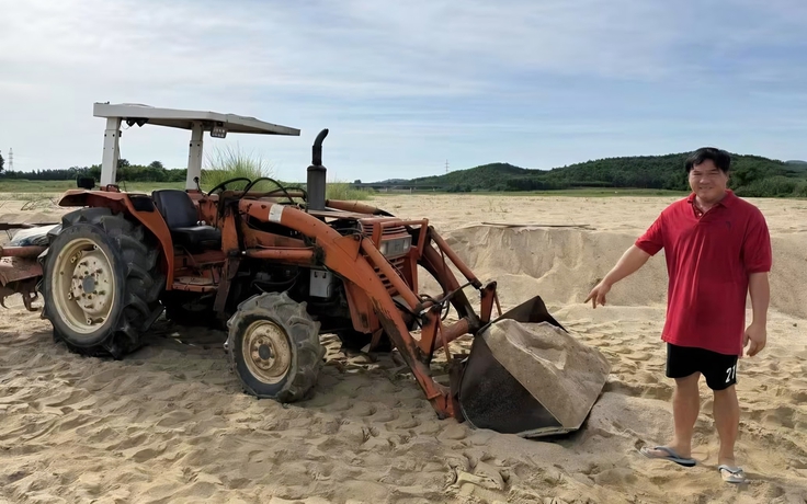 Khởi tố bị can đào bãi bồi sông Thu Bồn, chở bán hơn 1.700 m³ cát