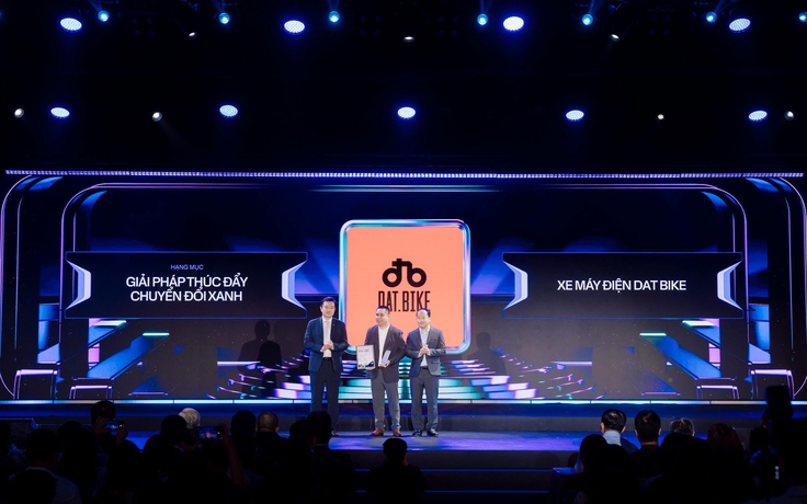 Dat Bike đoạt giải 'Giải pháp thúc đẩy chuyển đổi xanh' tại Better Choice Awards