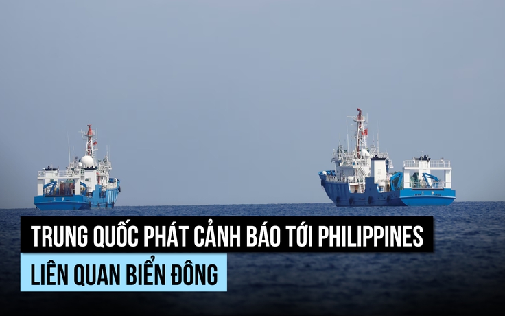 Trung Quốc cảnh báo Philippines sau diễn biến ở Biển Đông