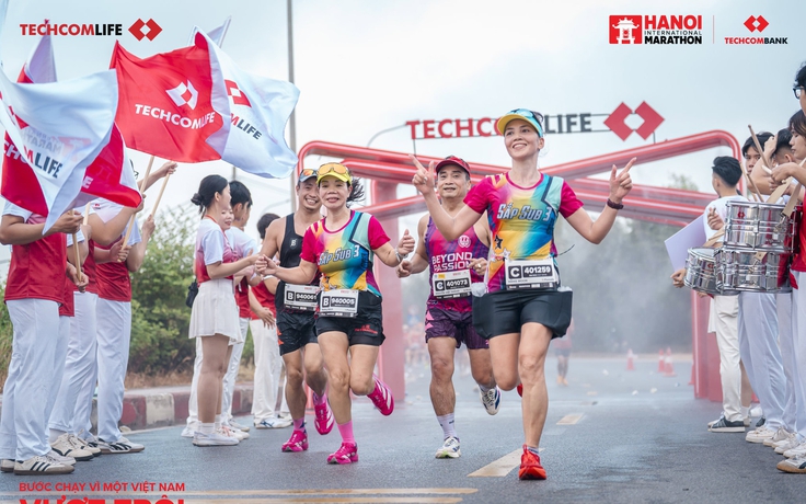 Dấu ấn Techcom Life tại Giải Marathon Quốc tế Hà Nội Techcombank mùa thứ 5