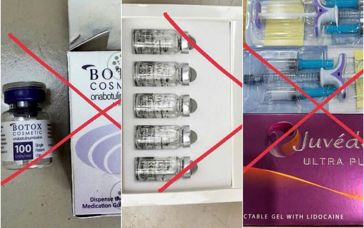 Triệt phá đường dây sản xuất, san chiết filler, botox thẩm mỹ trị giá 500 tỉ
