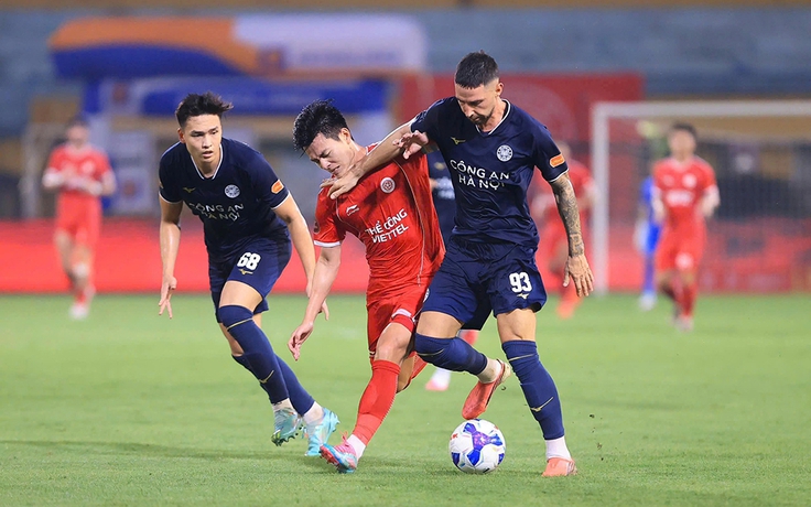 Guồng quay V-League nóng bỏng trở lại: Thể Công Viettel quyết thắng Hà Tĩnh hôm nay