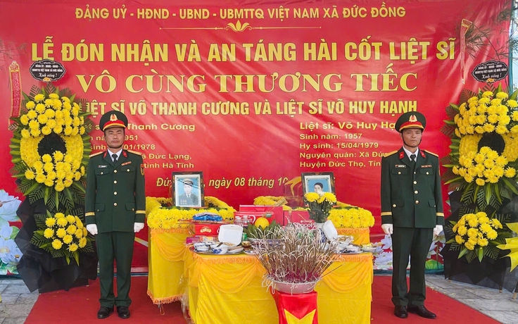 Ngày trở về của hai anh em ruột là liệt sĩ sau gần nửa thế kỷ