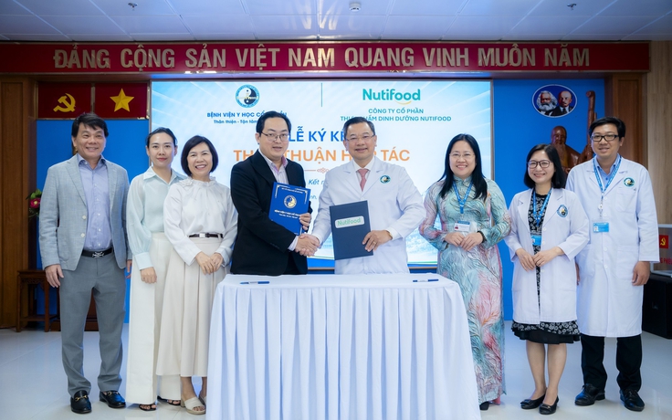 Nutifood ký kết hợp tác với Bệnh viện Y học cổ truyền TP.HCM Nutifood ký kết hợp tác với Bệnh viện Y học cổ truyền TP.HCM