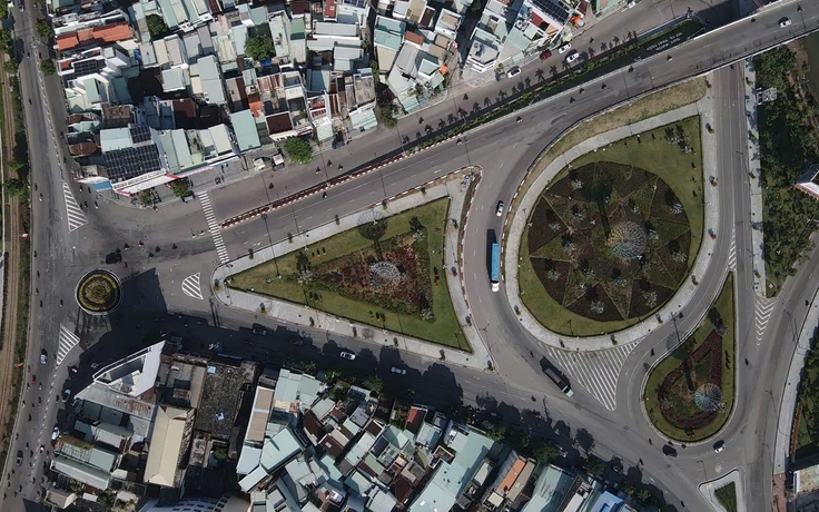 Xây cầu vượt nút giao ngã 5 Đống Đa - Hoa Lư ở Quy Nhơn