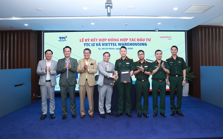TTC IZ ký kết hợp đồng hợp tác đầu tư với Viettel Warehousing