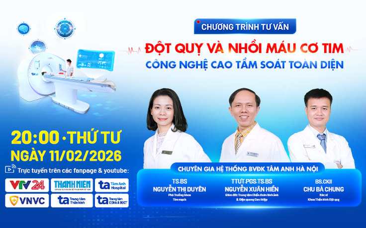 Công nghệ cao tầm soát nguy cơ đột quỵ não và nhồi máu cơ tim