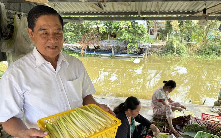 Làm giàu từ 'cỏ dại' ở vùng đất phèn mặn