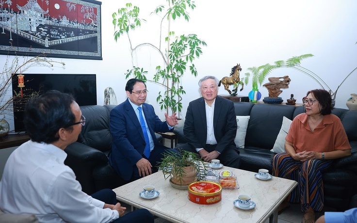 Thủ tướng Phạm Minh Chính thăm, chúc tết nguyên lãnh đạo Đảng, Nhà nước