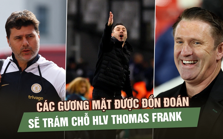 Các gương mặt được đồn đoán sẽ trám chỗ HLV Thomas Frank tại Tottenham