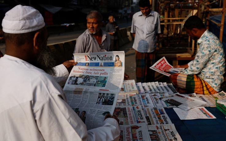 Đảng BNP thắng lớn trong cuộc bầu cử Bangladesh
