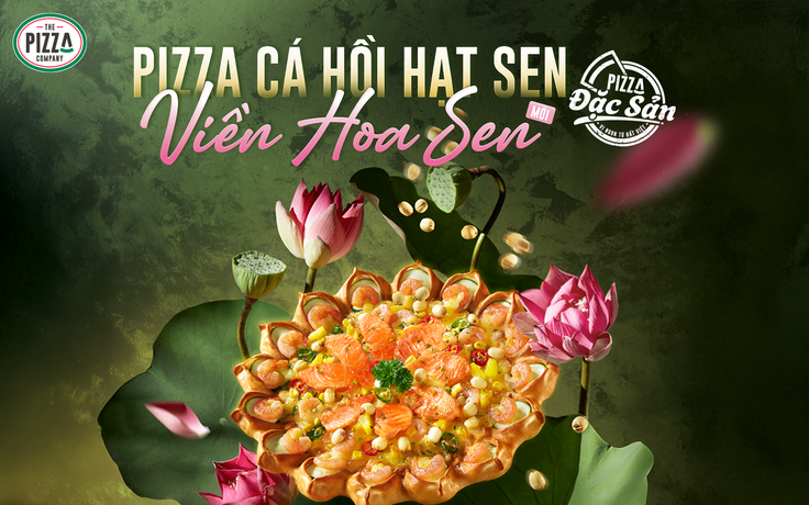 ‘Mở pizza là thấy Tết’: Khi sen Huế bước vào trải nghiệm pizza hiện đại