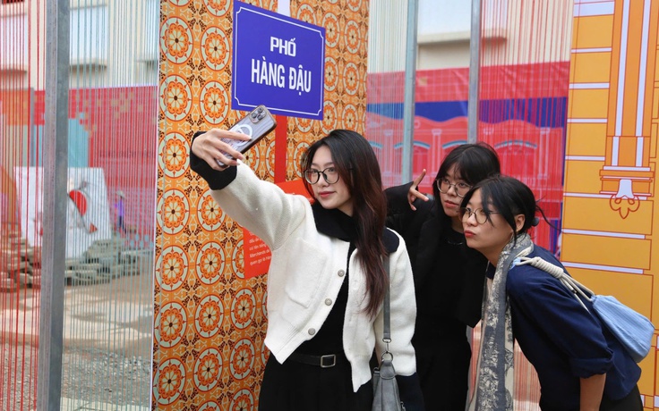 Thêm không gian nghệ thuật ở phía đông hồ Hoàn Kiếm dịp Tết Nguyên đán