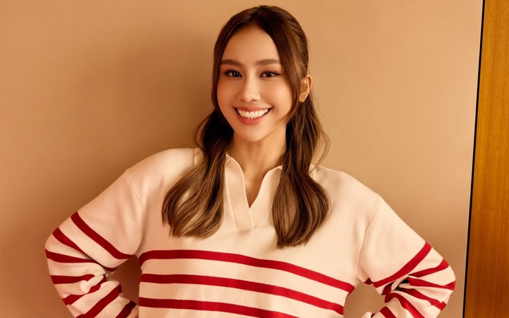 Hóa nàng xuân tinh khôi với sự kết hợp giữa sắc đỏ và trắng